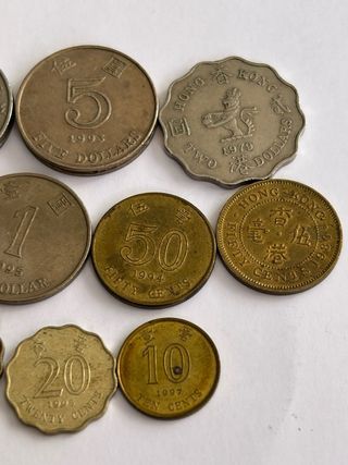 Monedas de Hong Kong - Colección Variada
