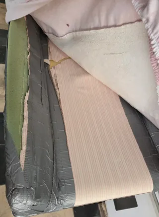 Bañera cambiador bebé rosa