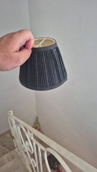 Lámpara de techo acero y cristal