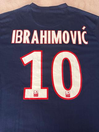 Camiseta PSG Ibrahimovic 10 Talla M