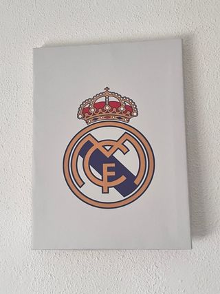 Cuadro Real Madrid Corona Escudo