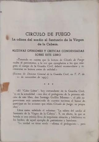 Círculo de fuego; La odisea del asedio al...