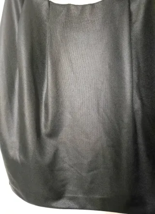 Vestido Mango Negro y Blanco Talla S