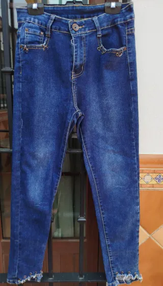 Conjunto vaquero azul