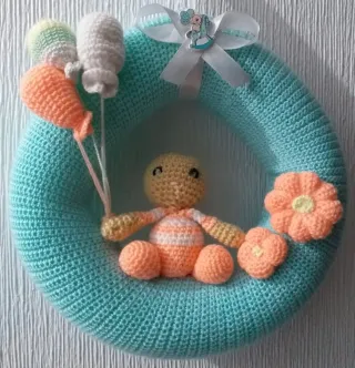 Relleno de puerta tejido a mano