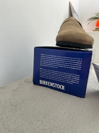 Zuecos Birkenstock Mujer Beige/Marrón