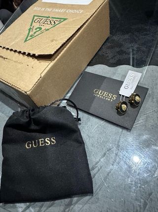 Pendientes Guess Lion King Hombre