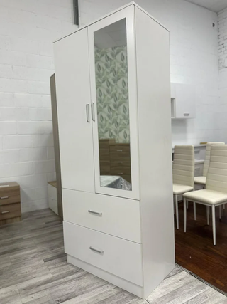 CHGOLLAZO!! Nuevo armario de 2 puertas con espejo!