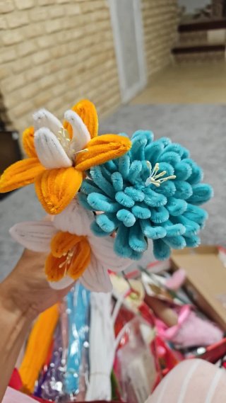 Flores limpiapipas