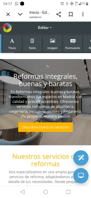 Reformas buenas y baratas