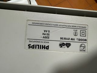Máquina de escribir Philips WW 2110