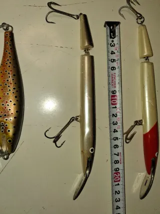 3 Señuelos de Pesca Rapala
