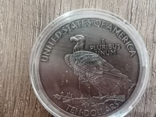 Moneda Cabeza India 1907