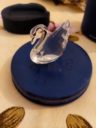 Statuetta Cigno Swarovski Cristallo