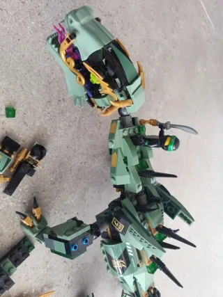 Dragón Ninja LEGO Verde