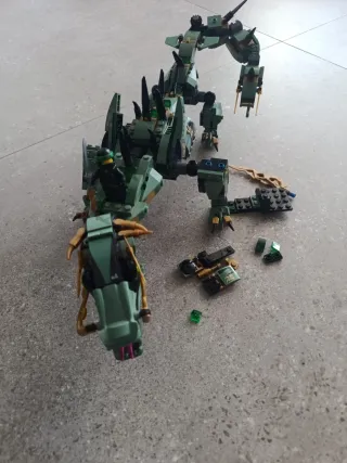 Dragón Ninja LEGO Verde