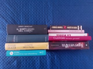 Lotto 9 libri vari