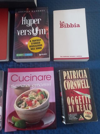 Lotto 9 libri vari