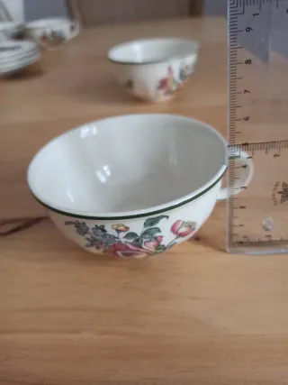 Dos tazas Villeroy & Boch florales