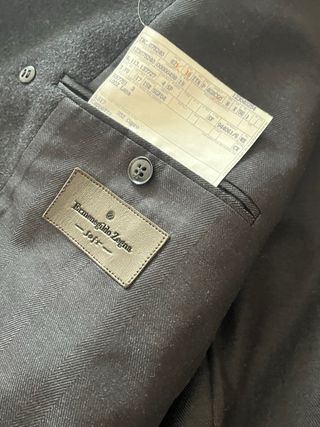 Ermenegildo Zegna soft Grigio Antracite