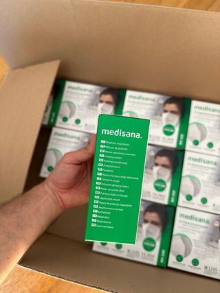 Mascarillas FFP2 Medisana (10 uds)