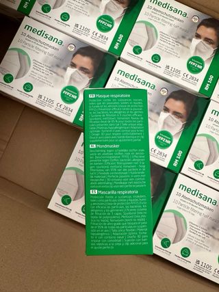 Mascarillas FFP2 Medisana (10 uds)