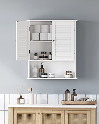 Armadietto da Muro, Mobiletto per Bagno da Parete,