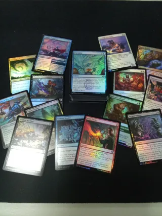 Lote 100 cartas foil MTG Secrets of Strixhaven