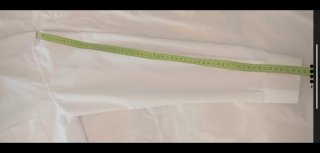 Camisa de hombre blanca talla 38 manga larga