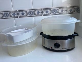 Olla Vaporera Russell Hobbs 3 recipientes Sin BPA
