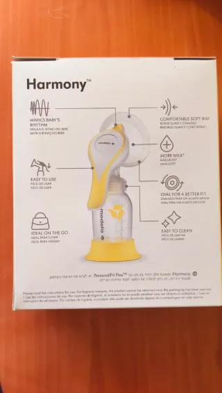 Sacaleches Medela Harmony Manual