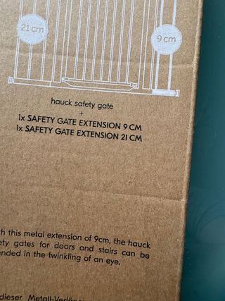 Extensión Hauck 9 cm para Barrera Seguridad