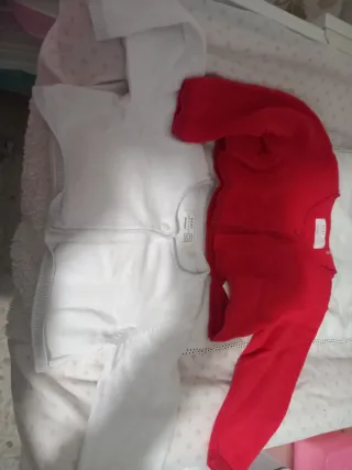 Rebeca de niña, boleros, chaqueta