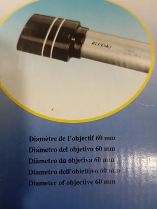 Telescopio BLUEsky LA2000 56x-525x