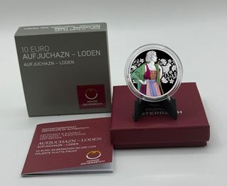Proof 10 euro Austria 2026 - Aufjuchazn Loden