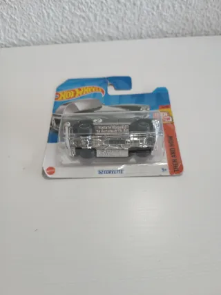 Coche Hot Wheels '62 Corvette Negro