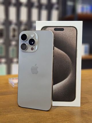 IPHONE 15 PRO MAX 512GB TITANIUM NATURAL 100% BAT