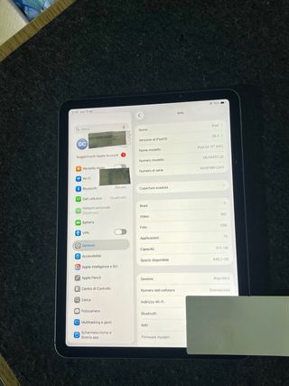 iPad Air 11" 2024 512GB M2 + Cover, Tastiera Mouse