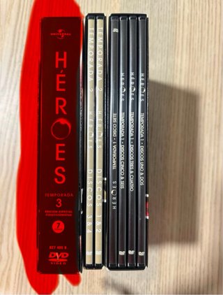 Serie Héroes DVD Temporadas 1 y 2