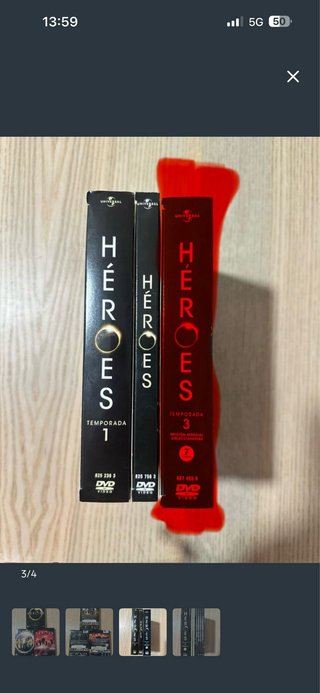 Serie Héroes DVD Temporadas 1 y 2
