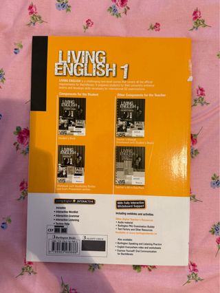 workbook/ LIVING ENGLISH 1 Bachillerato
