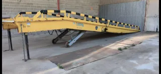 Rampa móvil 7000 Kg carga/descarga