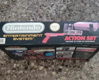 Clásica Nintendo NES Action Set Consola + Accesori