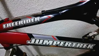 Bicicleta de Montaña Roja Jumpertrek