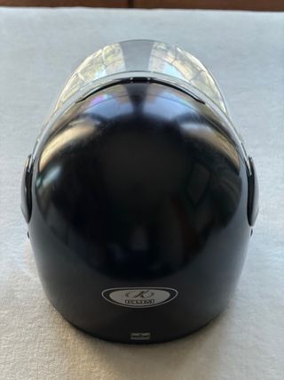 Casco Moto Negro KUM