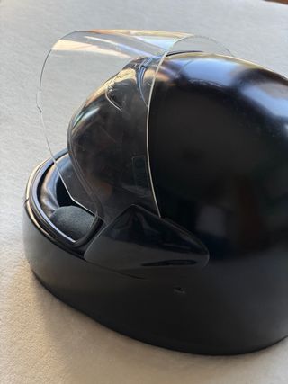 Casco Moto Negro KUM