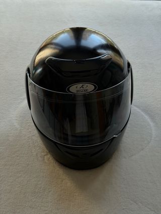 Casco Moto Negro KUM