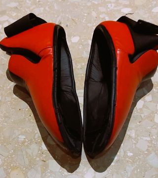 Botas Protección Mugendo Rojo Talla XS
