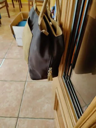 Bolso de mano BLUE SPIRIT tela lavable