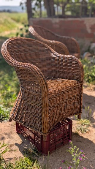 Sillones ratán/mimbre